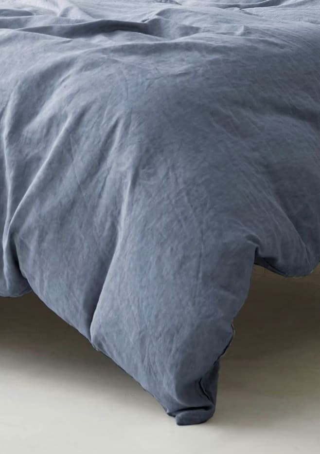 elegante Halbleinen Bettwäsche Breezee ocean